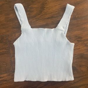 💛3 for $15💛 Baby blue American eagle crop top size L